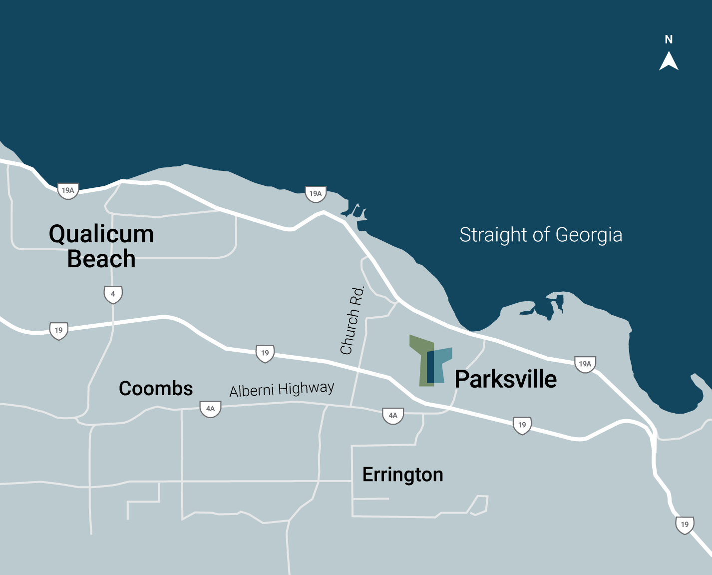 Parksville Map